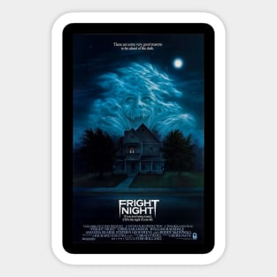 Fright Night Movie 80s Sticker